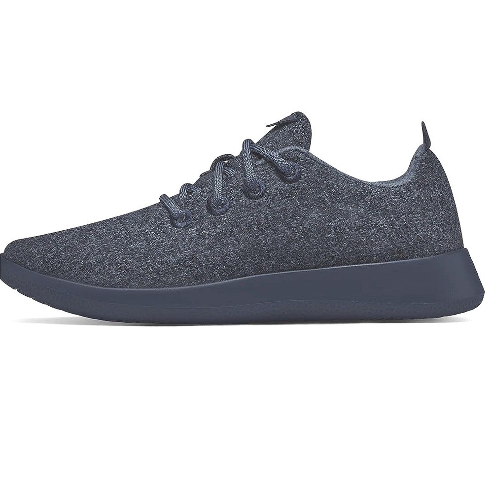 Allbirds Charcoal Merino Wool Runners Minimalist Eco Friendly Washable Women's 8